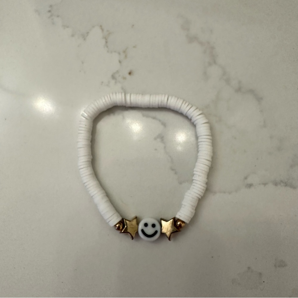 White smile bracelet